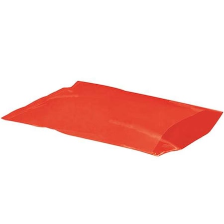 Officespace 12 x 15 in. 2 Mil Red Flat Poly Bags, 1000PK OF2820738